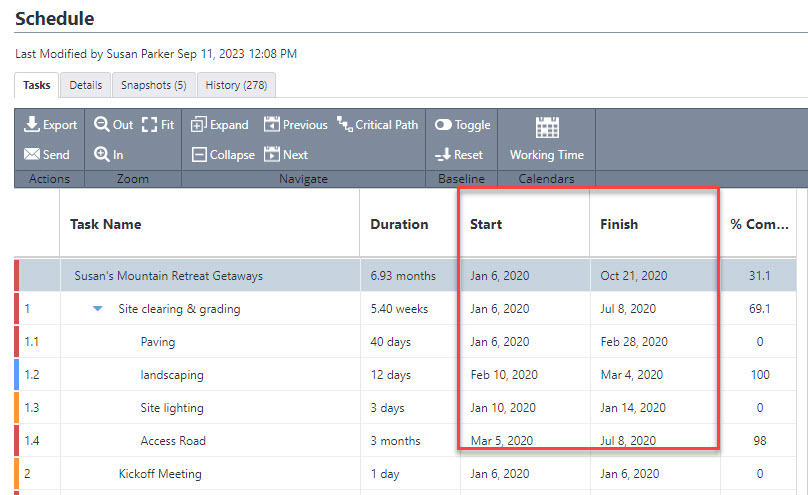 New alpha date format in schedules